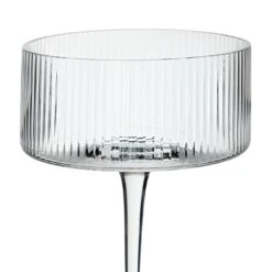 Habitat Ribbed Set Of 4 Champagne Coupe Glasses 8 Habitat Ribbed Set Of 4 Champagne Coupe Glasses -Habitat Store 3186055 R Z003A