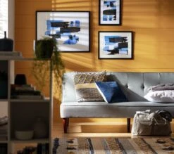 Habitat Odeon 2 Seater Velvet Clic Clac Sofa Bed - Pink -Habitat Store 3188895 R Z002C