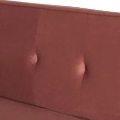 Habitat Odeon 2 Seater Velvet Clic Clac Sofa Bed - Pink -Habitat Store 3188895 R Z005A