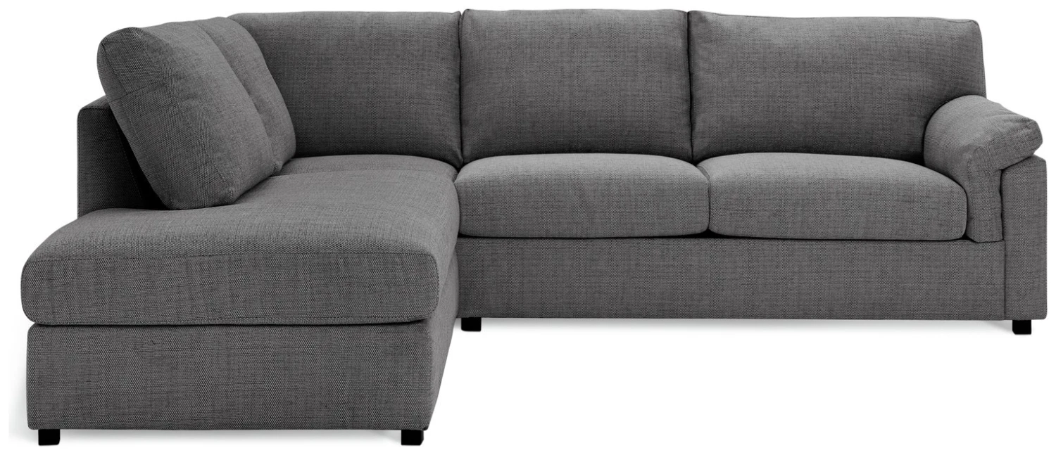 Habitat Florence Fabric Left Hand Corner Chaise Sofa - Grey 4 Habitat Florence Fabric Left Hand Corner Chaise Sofa - Grey - Image 4