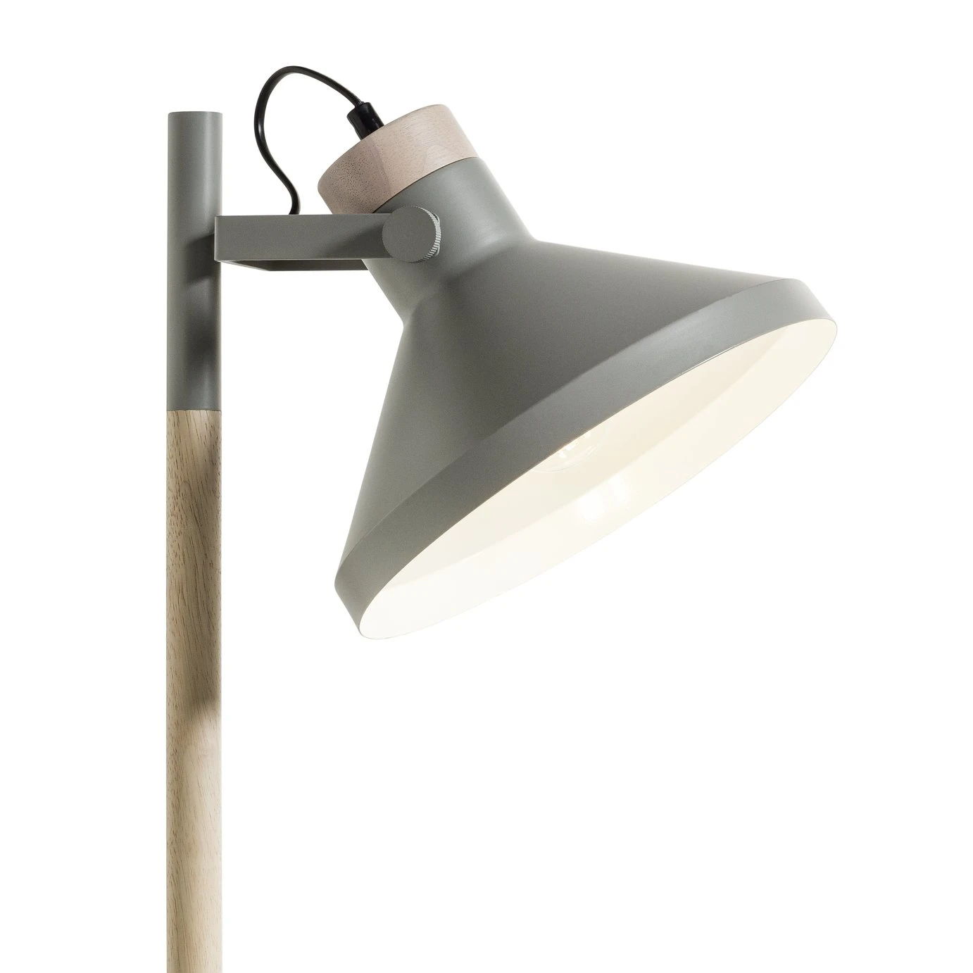 Habitat Skandi Floor Lamp - Grey 8 Habitat Skandi Floor Lamp - Grey - Image 8