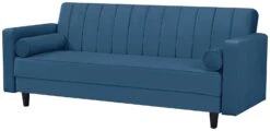 Habitat Preston Clic Clac Velvet Sofa Bed - Navy -Habitat Store 3249387 R Z009A