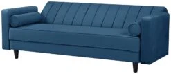 Habitat Preston Clic Clac Velvet Sofa Bed - Navy -Habitat Store 3249387 R Z010A