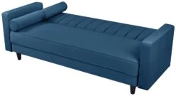 Habitat Preston Clic Clac Velvet Sofa Bed - Navy -Habitat Store 3249387 R Z012A