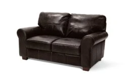 Habitat Salisbury Leather 2 Seater Sofa - Chocolate -Habitat Store 3336348 R Z002A
