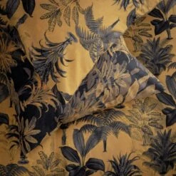 Habitat Palm Floral Print Mustard Bedding Set - Single -Habitat Store 3344457 R Z002C