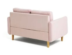 Habitat Remi Small Fabric 2 Seater Chaise Sofa In A Box-Pink -Habitat Store 3347739 R Z003A