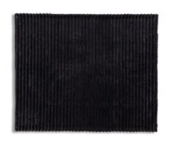 Habitat Ribbed Faux Fur Throw - Charcoal - 125X150cm -Habitat Store 3361320 R Z004A