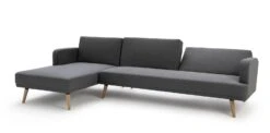Habitat Andy Left Corner Fabric Clic Clac Sofa Bed - Grey 21 Habitat Andy Left Corner Fabric Clic Clac Sofa Bed - Grey -Habitat Store 3361928 R Z006A
