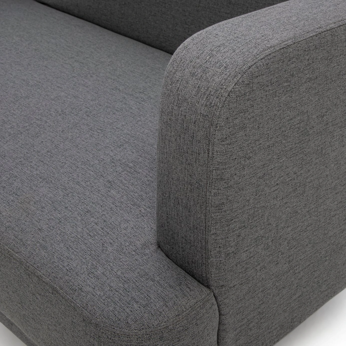 Habitat Andy Left Corner Fabric Clic Clac Sofa Bed - Grey 12 Habitat Andy Left Corner Fabric Clic Clac Sofa Bed - Grey - Image 12