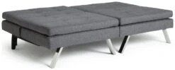 Habitat Duo 2 Seater Clic Clac Sofa Bed - Charcoal 14 Habitat Duo 2 Seater Clic Clac Sofa Bed - Charcoal -Habitat Store 3432022 R Z003A