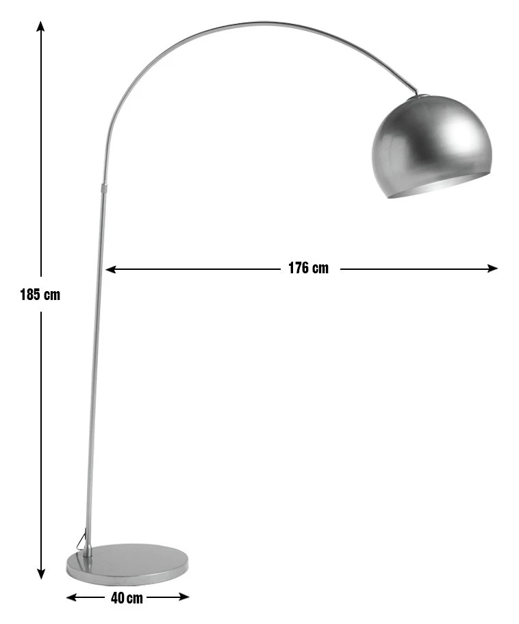 Habitat Wilderness Large Arc Floor Lamp 3 Habitat Wilderness Large Arc Floor Lamp - Image 3