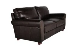 Habitat Salisbury Leather 3 Seater Sofa - Chocolate -Habitat Store 3553516 R Z004A