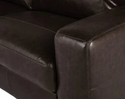 Habitat Salisbury Leather 3 Seater Sofa - Chocolate -Habitat Store 3553516 R Z006A