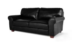 Habitat Salisbury Leather 3 Seater Sofa - Black -Habitat Store 3568604 R Z002A