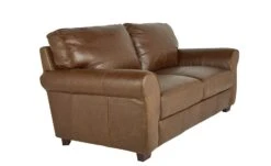 Habitat Salisbury Leather 3 Seater Sofa - Tan -Habitat Store 3596449 R Z004A