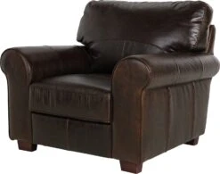 Habitat Salisbury Leather Armchair - Chocolate 14 Habitat Salisbury Leather Armchair - Chocolate -Habitat Store 3598045 R Z002A