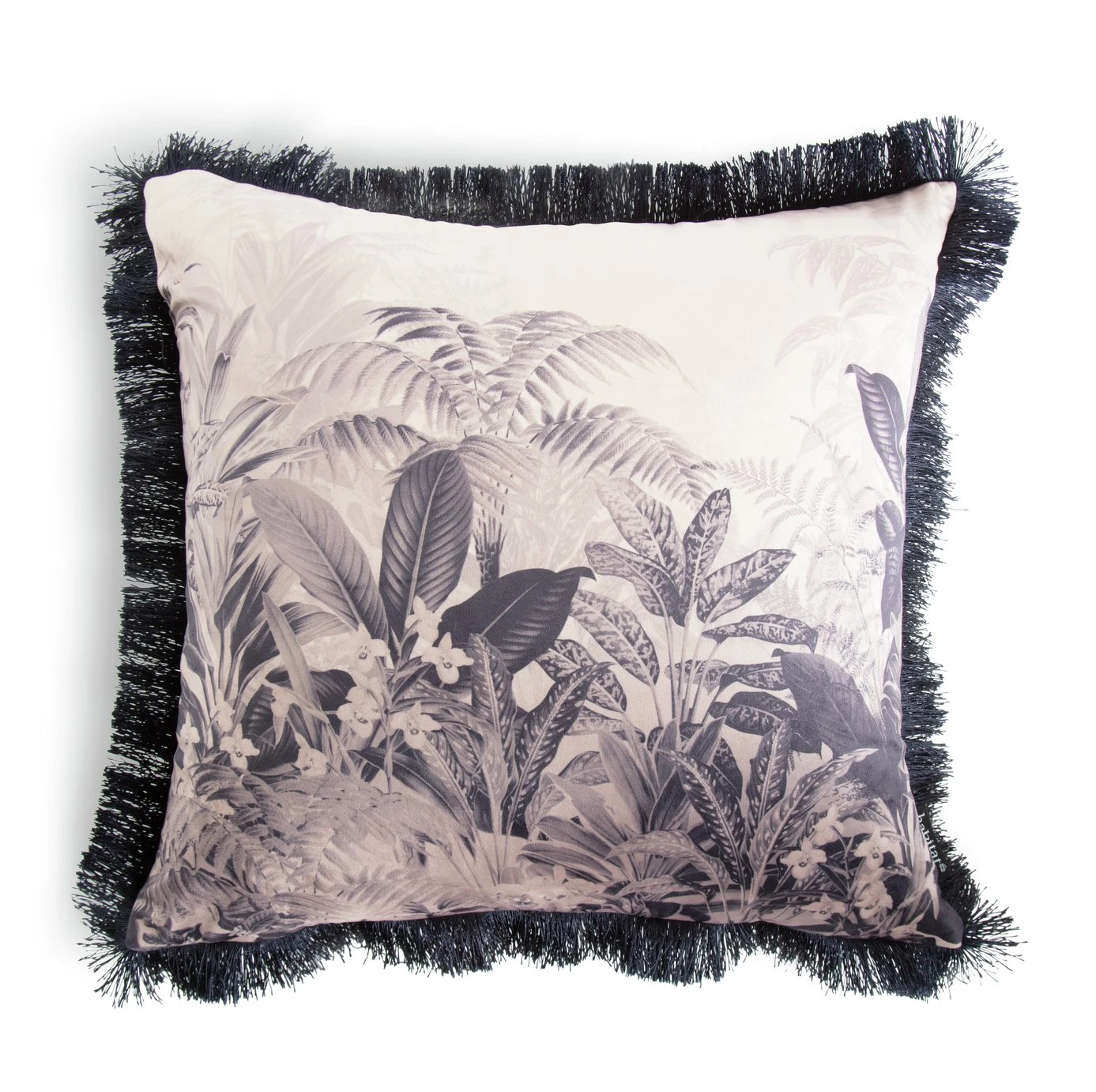 Habitat Tropical Fringed Cushion - Multi - 50x50cm 1 Habitat Tropical Fringed Cushion - Multi - 50x50cm