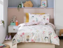 Habitat Glowing Fairies Pink Kids Bedding Set - Toddler -Habitat Store 3980440 R Z006A