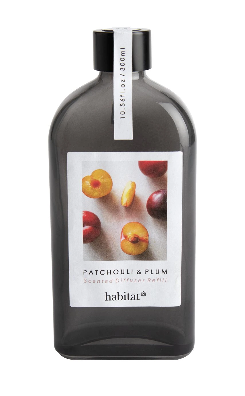 Habitat 300ml Diffuser Refill - Patchouli & Plum 1 Habitat 300ml Diffuser Refill - Patchouli & Plum