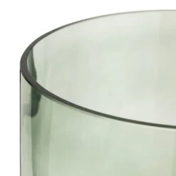 Habitat Medium Glass Hurricane Lantern - Green -Habitat Store 4090865 R Z003A