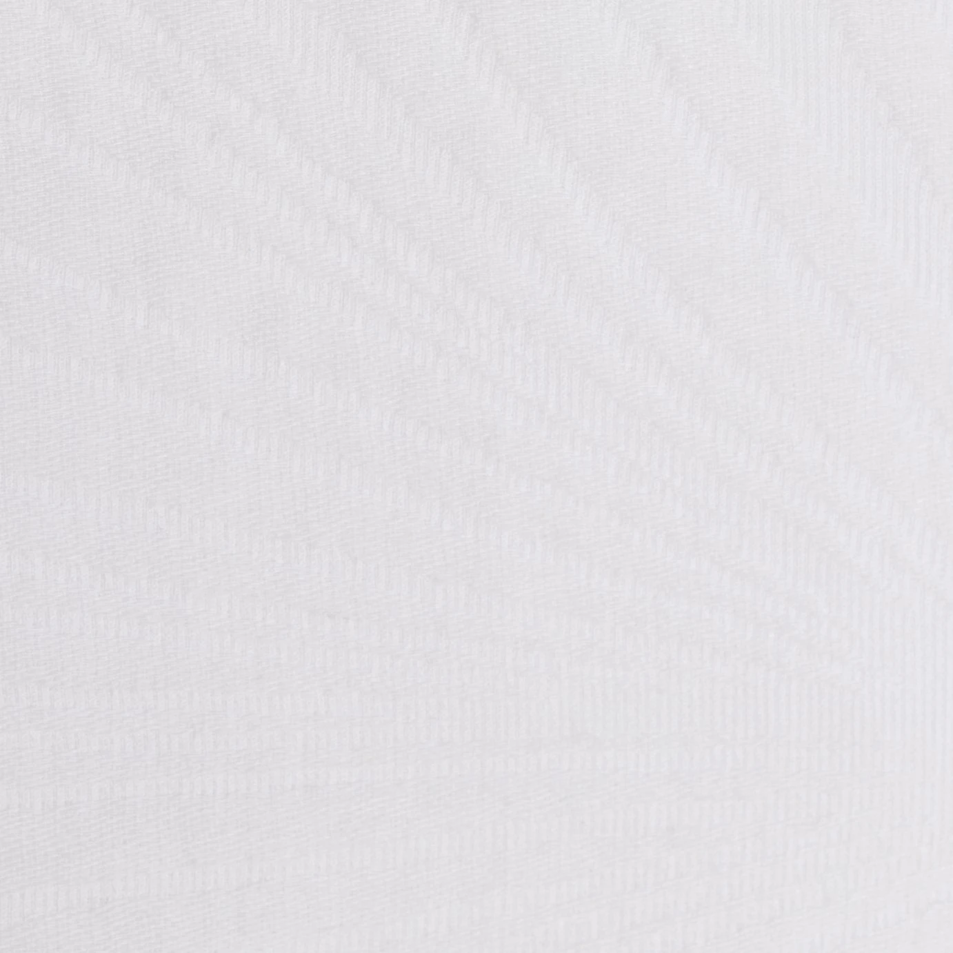 Habitat Cotton 180TC Leaf Matelasse White Bedding - Double 2 Habitat Cotton 180TC Leaf Matelasse White Bedding - Double - Image 2