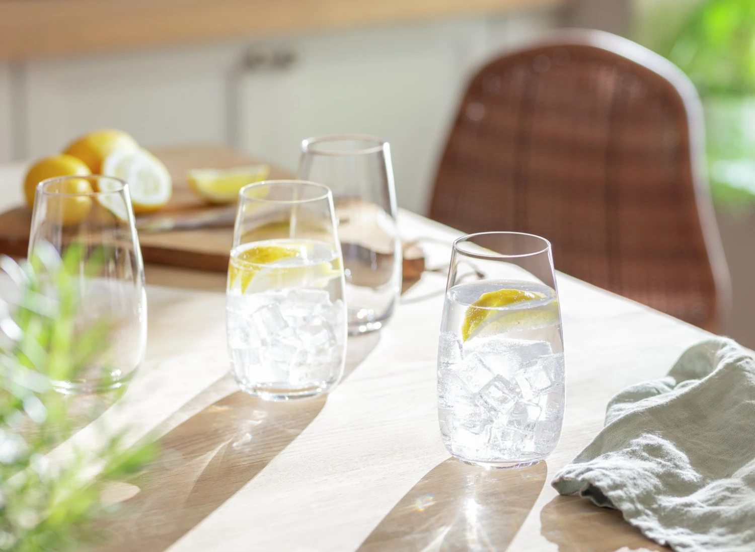 Habitat Apple Set Of 4 Hi Ball Glasses 2 Habitat Apple Set Of 4 Hi Ball Glasses - Image 2