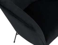 Habitat Jax Velvet Accent Chair - Black -Habitat Store 4335135 R Z006A
