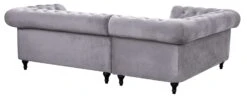 Habitat Chesterfield Right Hand Corner Sofa-Light Grey -Habitat Store 4468916 R Z005A
