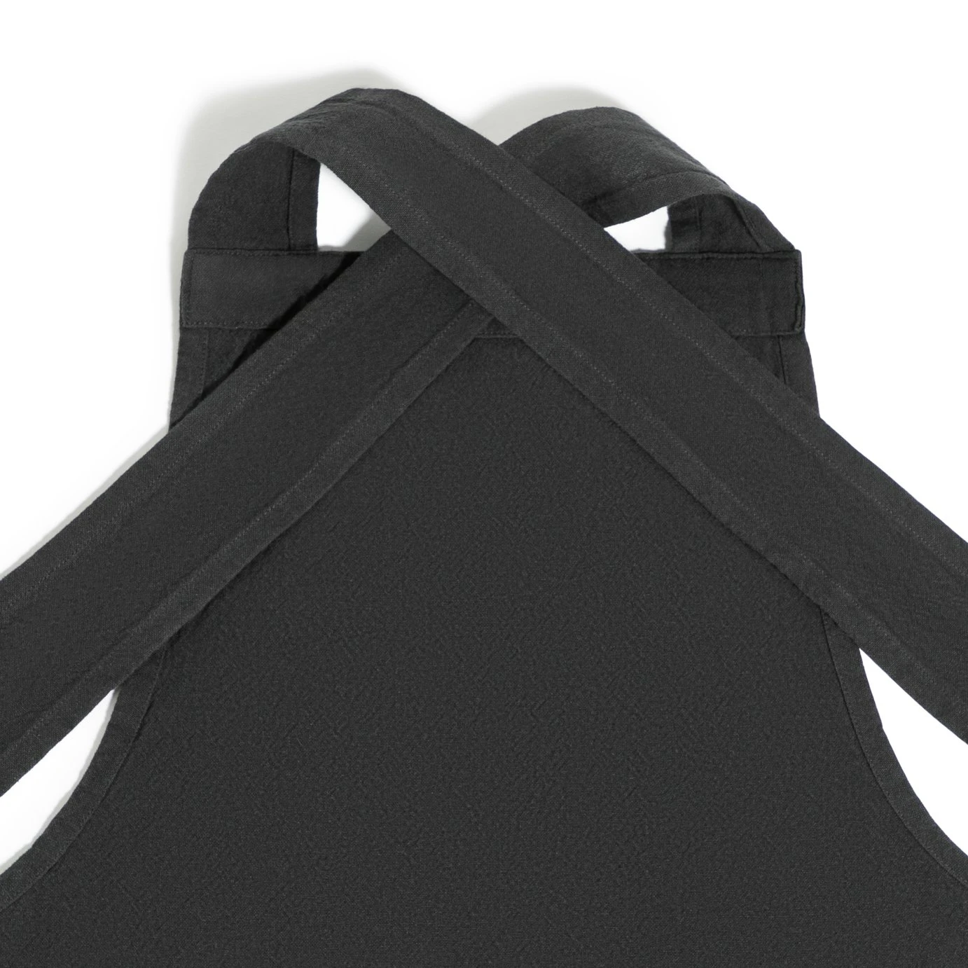 Habitat Cross Back Apron - Charcoal 5 Habitat Cross Back Apron - Charcoal - Image 5