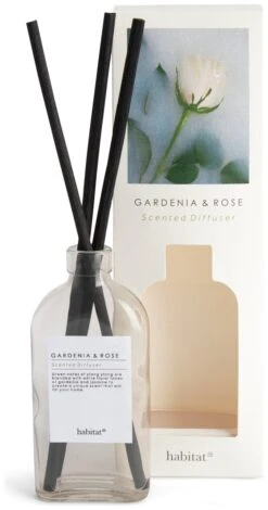 Habitat 150ml Scented Diffuser - Gardenia & Rose