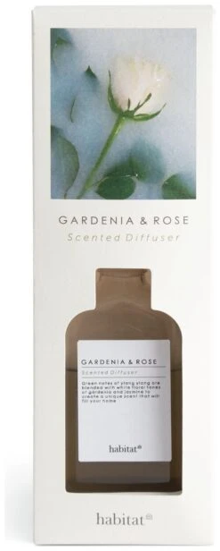 Habitat 150ml Scented Diffuser - Gardenia & Rose 7 Habitat 150ml Scented Diffuser - Gardenia & Rose -Habitat Store 4497444 R Z002A