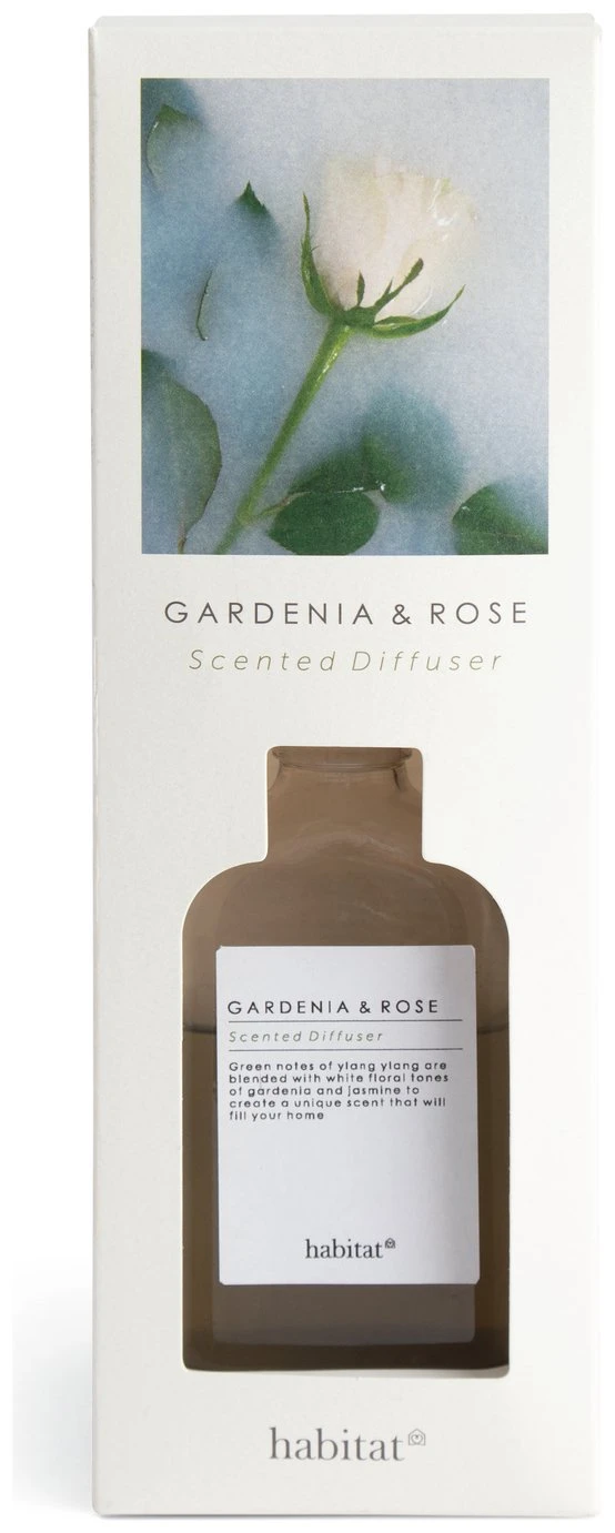 Habitat 150ml Scented Diffuser - Gardenia & Rose 3 Habitat 150ml Scented Diffuser - Gardenia & Rose - Image 3