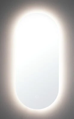 Habitat Large Vertical Backlight LED Mirror - White 11 Habitat Large Vertical Backlight LED Mirror - White -Habitat Store 4564401 R Z003A