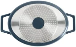 Habitat 3.6 Litre Cast Aluminium Casserole Dish - Blue -Habitat Store 4580571 R Z004A