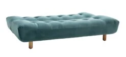 Habitat Kota 3 Seater Velvet Clic Clac Sofa Bed - Teal -Habitat Store 4588298 R Z005A