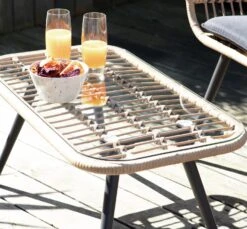 Habitat 4 Seater Bamboo Effect Garden Sofa Set 17 Habitat 4 Seater Bamboo Effect Garden Sofa Set -Habitat Store 4588827 R Z003C