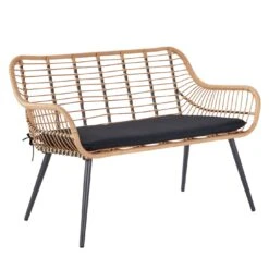 Habitat 4 Seater Bamboo Effect Garden Sofa Set 16 Habitat 4 Seater Bamboo Effect Garden Sofa Set -Habitat Store 4588827 R Z018A