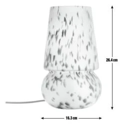 Habitat Rahnn Confetti Glass Table Lamp - Brown -Habitat Store 4637204 R Z017A