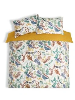 Habitat Artisan Bird Print Multicolor Bedding Set - Single -Habitat Store 4662231 R Z002A
