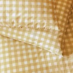 Habitat Herbalist Plain Gingham Yellow Bedding Set - Single 6 Habitat Herbalist Plain Gingham Yellow Bedding Set - Single -Habitat Store 4663560 R Z003A
