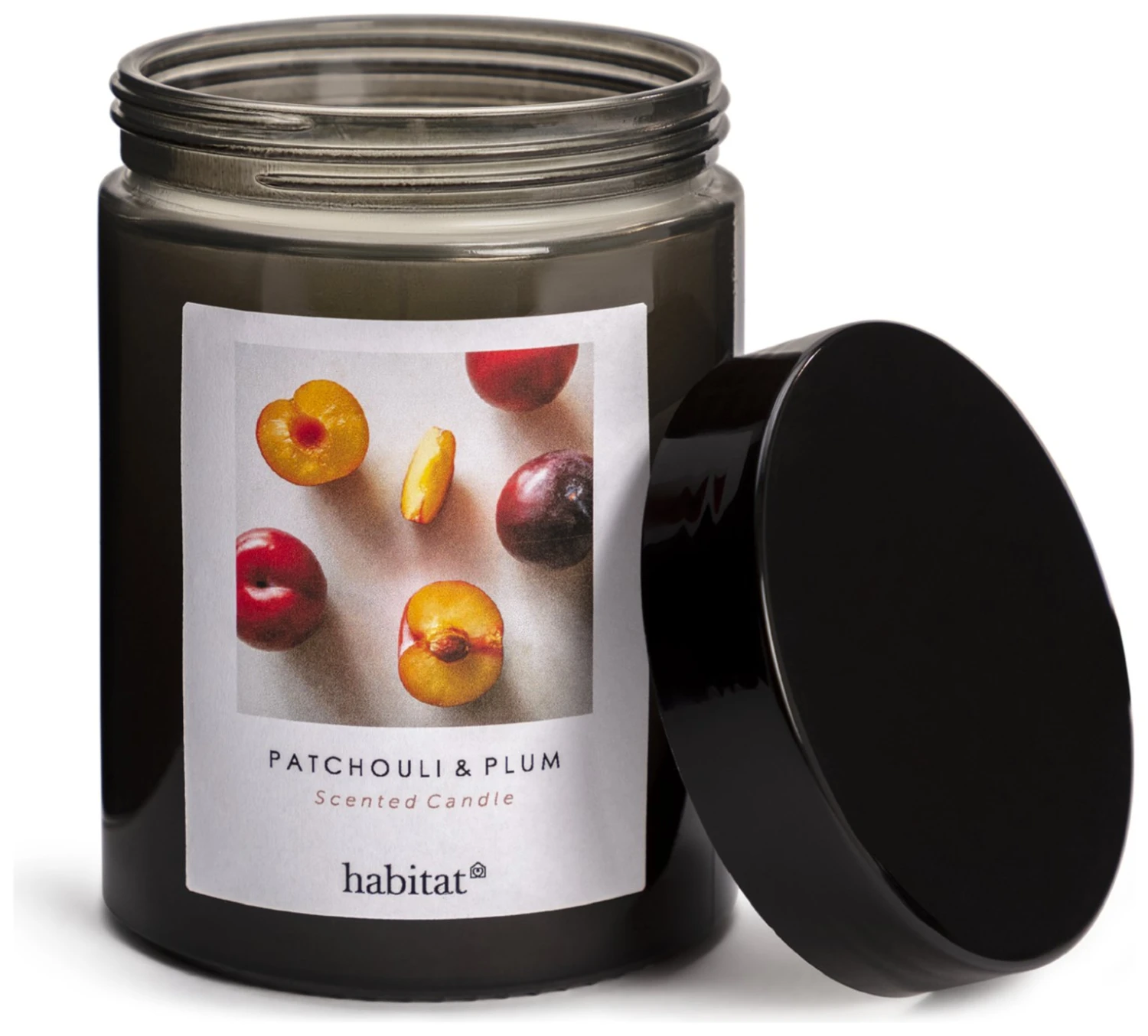 Habitat Scented Jar Candle - Patchouli & Plum 1 Habitat Scented Jar Candle - Patchouli & Plum