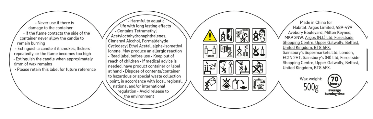 Habitat Scented Jar Candle - Patchouli & Plum 5 Habitat Scented Jar Candle - Patchouli & Plum - Image 5