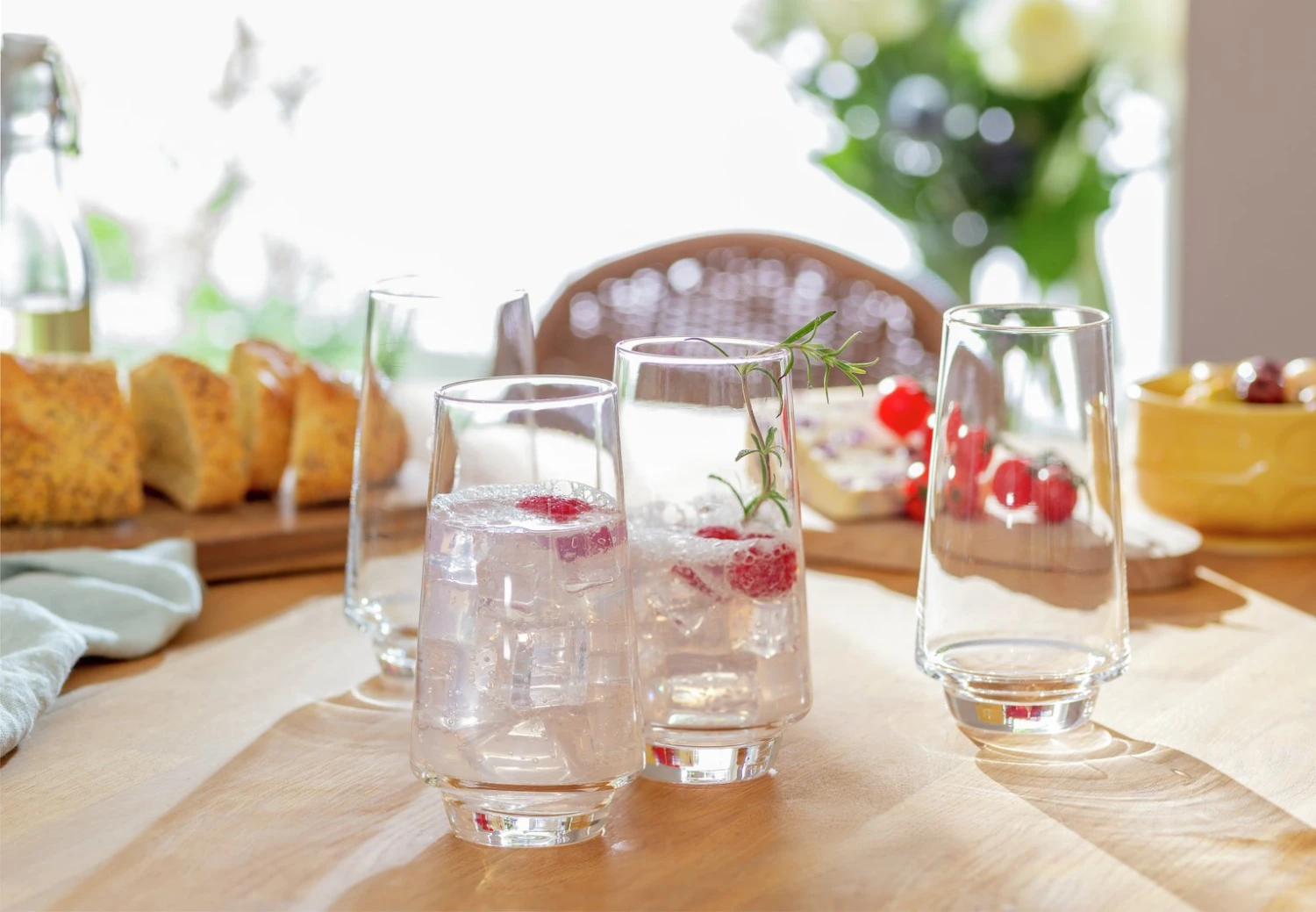 Habitat Sahara Set Of 4 Hi Ball Glasses 2 Habitat Sahara Set Of 4 Hi Ball Glasses - Image 2