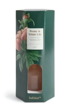 Habitat 150ml Scented Diffuser - Peony & White Lily -Habitat Store 4845096 R Z002A