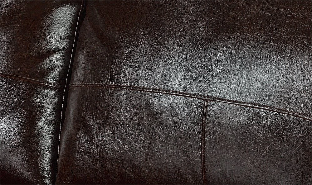Habitat Salisbury 2 Seater Leather Sofa Bed - Chocolate 6 Habitat Salisbury 2 Seater Leather Sofa Bed - Chocolate - Image 6