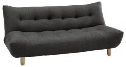 Habitat Kota 3 Seater Fabric Clic Clac Sofa Bed - Charcoal -Habitat Store 5017737 R Z002A