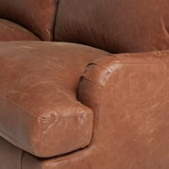 Habitat Livingston Leather 3 Seater Sofa - Tan 17 Habitat Livingston Leather 3 Seater Sofa - Tan -Habitat Store 5397213 R Z005A