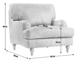 Habitat Livingston Leather Armchair - Tan -Habitat Store 5654248 R E001