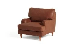 Habitat Livingston Leather Armchair - Tan -Habitat Store 5654248 R Z002A